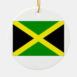 Jamaika-Flagge Keramikornament
