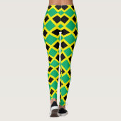 Jamaika-Flagge Leggings (Rückseite)