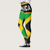 Jamaika-Flagge Leggings (Links)