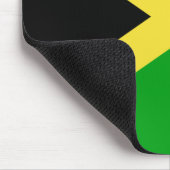 Jamaika-Flagge Mousepad (Ecke)