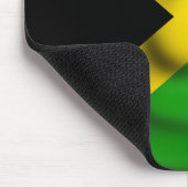 Jamaika-Flagge Mousepad (Ecke)