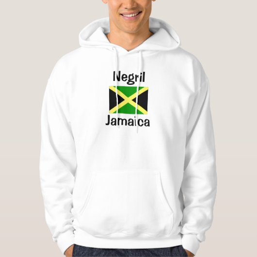 Jamaika-Flagge Negril, Jamaika Hoodie (Vorderseite)