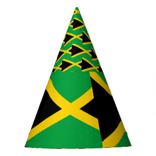 Jamaika-Flagge Partyhütchen