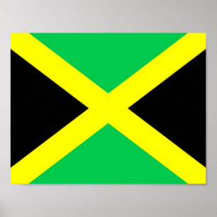 Jamaika - Flagge - Poster