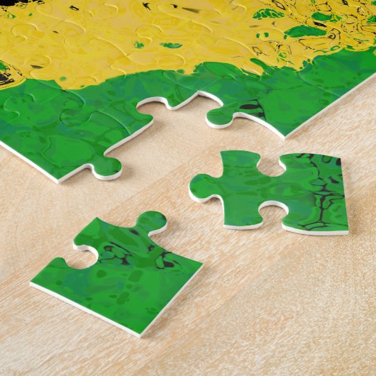 JAMAIKA-FLAGGE PUZZLE (Seite)