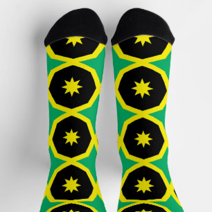 Jamaika-Flagge Socken