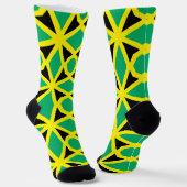Jamaika-Flagge Socken (Gewinkelt)