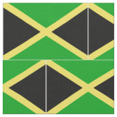 Jamaika-Flagge Stoff (Nahaufnahme)