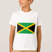 Jamaika-Flagge T-Shirt (Vorderseite)