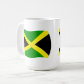 Jamaika-Flagge Tasse (Vorderseite Links)