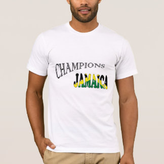 Jamaika-Flagge verficht Sportt-shirt T-Shirt