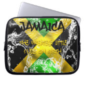 Jamaika-Flaggenlaptop/Elektronik-Tasche/Hülse Laptopschutzhülle (Vorderseite)