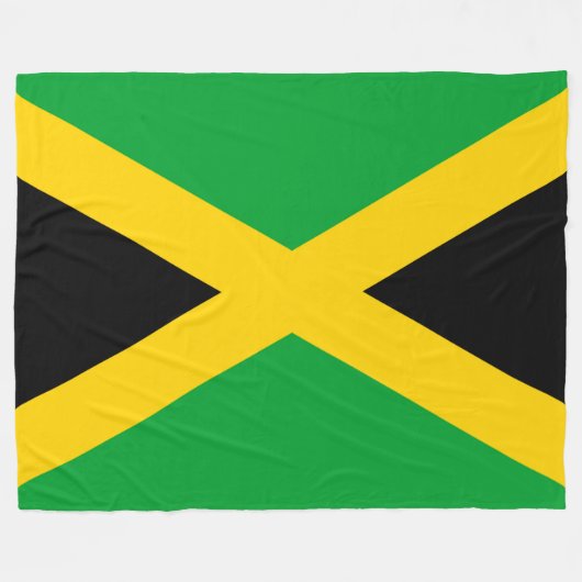 Jamaika Fleecedecke (Vorderseite (Horizontal))