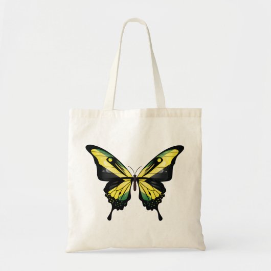 Jamaika-Frack-Schmetterlingsflagge Tragetasche (Vorne)