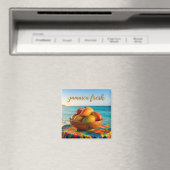 Jamaika frische Mango am Meer Magnet (In Situ (Geschirrspüler))