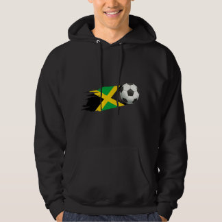 Jamaika-Fußball, Jamaika-Flagge, Trikot - Jamaikan Hoodie