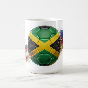 Jamaika Fußball   Stadionfertig   Fanartikel Kaffeetasse