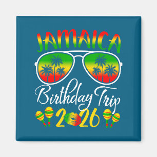Jamaika Geburtstagsreise Urlaub Sommer 2026 Outfit Magnet