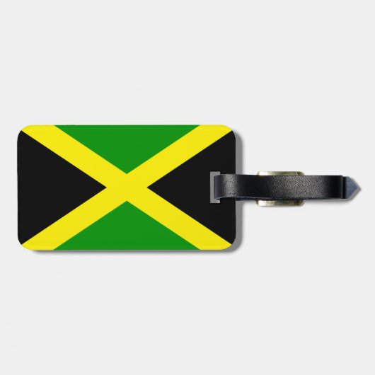 Jamaika Gepäckanhänger (Rückseite horizontal)