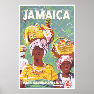 Jamaika-Geschenk Jamaika-Reiseplakat TCA-Kunststof Poster