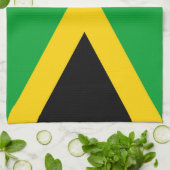 Jamaika Geschirrtuch (Gefaltet)