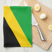 Jamaika Geschirrtuch (Viertel Falte)