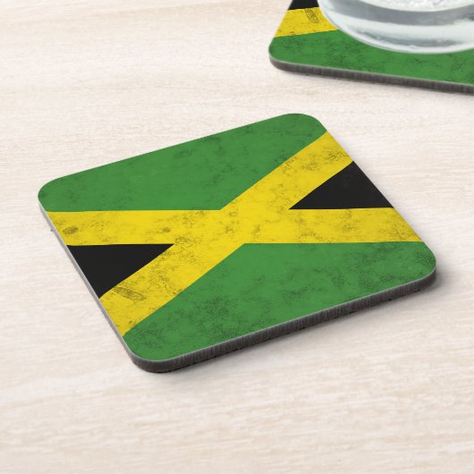 Jamaika Getränkeuntersetzer (Linke Seite)