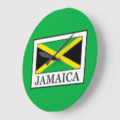 Jamaika Große Wanduhr (Winkel)