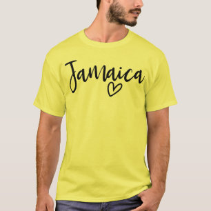 Jamaika Herz Frauen Liebe Jamaika T-Shirt