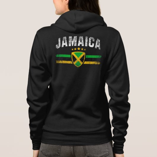Jamaika Hoodie (Rückseite)