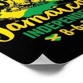 Jamaika Independence 8-6-1962 Proud Jamaican Poster (Ecke)