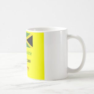 Jamaika irie kaffeetasse