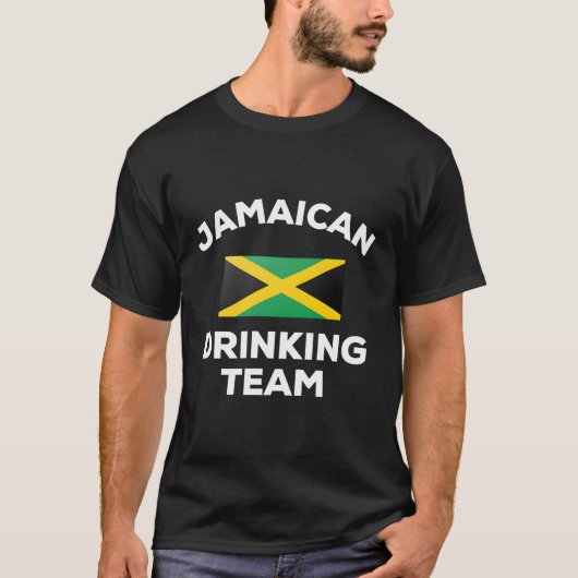 Jamaika Jamaica Drink Team Funny Matching Grou T-Shirt (Vorderseite)