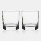 Jamaika Jamaica Flag Green Personalisierung Whiskyglas (Links)