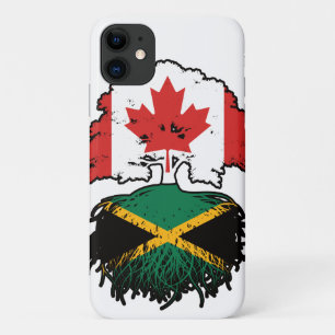Jamaika Jamaika Kanadische Tree-Roots-Flagge Case-Mate iPhone Hülle