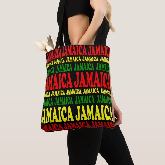 Jamaika Jamaika rotes grünes gelbes Rasta Tasche (Von Nahem)