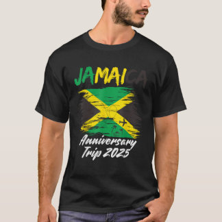 Jamaika Jubiläumsreise 2025 Paarsommer Vacati T-Shirt