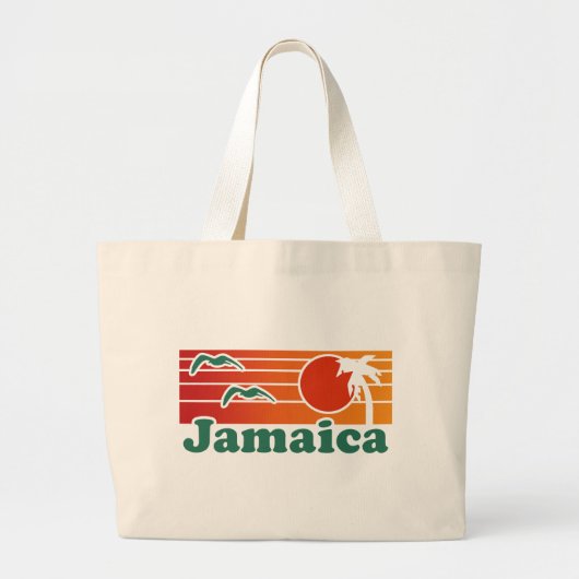 Jamaika Jumbo Stoffbeutel (Vorne)