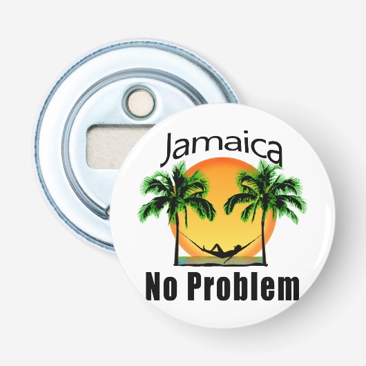 Jamaika kein Problem Flaschenöffner (Vorderseite)