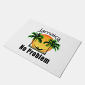 Jamaika-kein Problem Fußmatte (Schrägansicht)