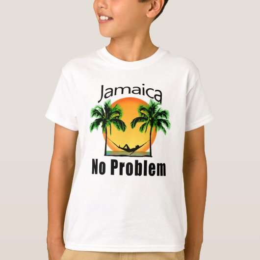 Jamaika kein Problem T-Shirt (Vorderseite)