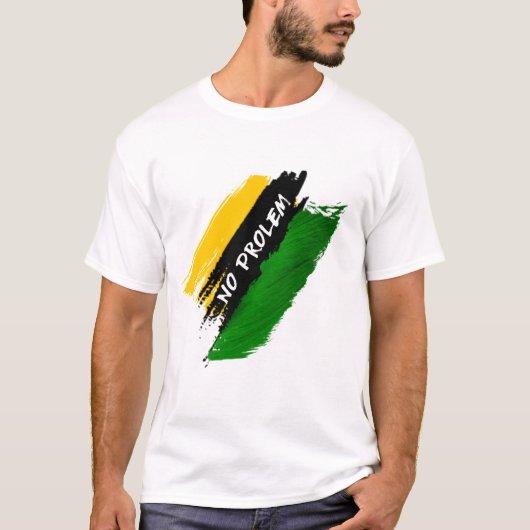 Jamaika kein Problem-T - Shirt (Vorderseite)