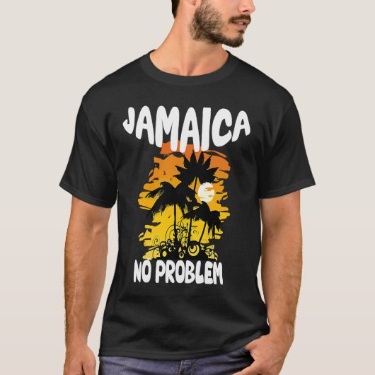 Jamaika kein Problem T-Shirt (Vorderseite)