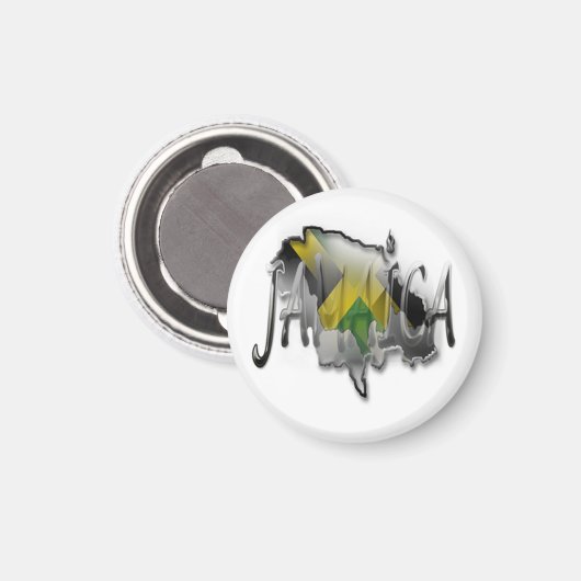 Jamaika-Kühlschrankmagnet Magnet (Vorderseite/Rückseite)