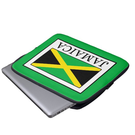 Jamaika Laptopschutzhülle (Vorne Knopf)