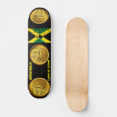 JAMAIKA LIONEN OF JUDAH 7 3/4" Skateboard Deck (Vorderseite)