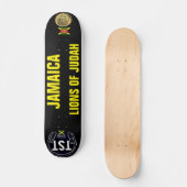 JAMAIKA LIONEN VON JUDAH JMT7 3/4" Skateboard Deck (Vorderseite)