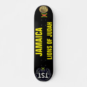 JAMAIKA LIONEN VON JUDAH JMT7 3/4" Skateboard Deck (Vorne)