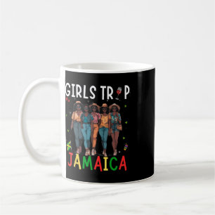 Jamaika Mädchen Reise Urlaubsfeier Lustig Jamaika  Kaffeetasse