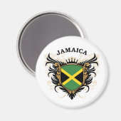 Jamaika Magnet (Vorderseite/Rückseite)